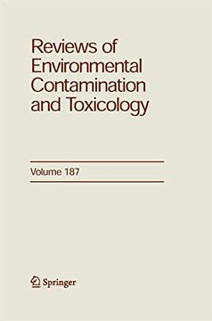 portada Reviews of Environmental Contamination and Toxicology 187 (en Inglés)