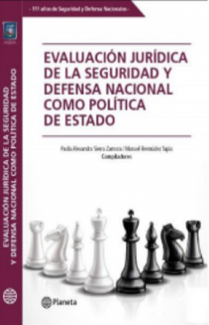 portada Evaluacion Juridica de la Seguridad y Defensa Nacional Como Politica de Estado (in Spanish)