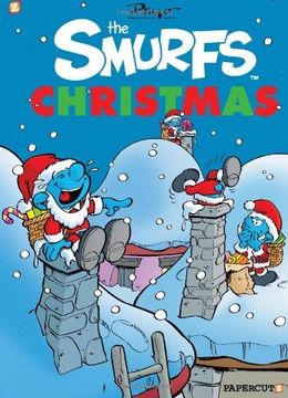 portada The Smurfs Christmas Format: Hardcover (en Inglés)