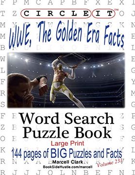 portada Circle it, Wwe, the Golden era Facts, Word Search, Puzzle Book (en Inglés)