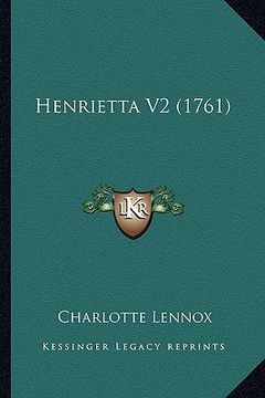 portada henrietta v2 (1761) (en Inglés)