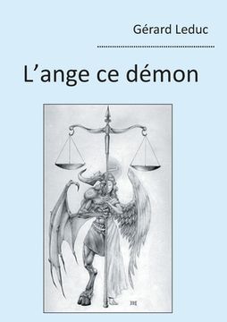 portada L'ange ce démon (en Francés)