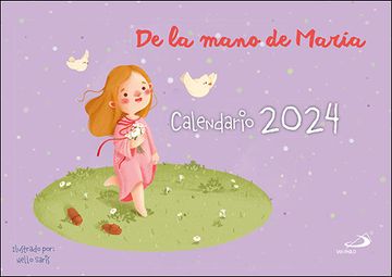 portada Calendario de la Mano de Maria 2024