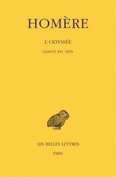portada L'Odyssée : Tome 3, Chants XVI-XXIV (Collection Des Universites De France)