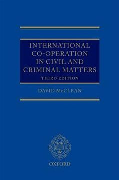 portada international co-operation in civil and criminal matters (en Inglés)