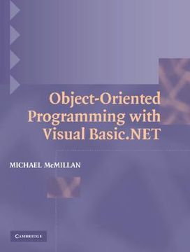 portada object-oriented programming with visual basic.net (en Inglés)