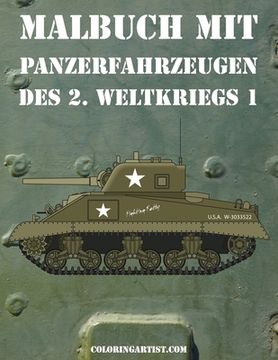 portada Malbuch mit Panzerfahrzeugen des 2. Weltkriegs 1 (en Alemán)