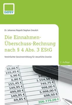portada Die Einnahmen-Überschuss-Rechnung Nach § 4 Abs. 3 Estg, 2. Auflage (en Alemán)