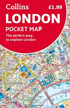 portada London Pocket map [Idioma Inglés] (Collins Maps) (en Inglés)