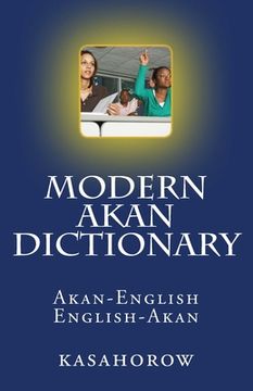 portada Modern Akan Dictionary: Akan-English & English-Akan (en Inglés)