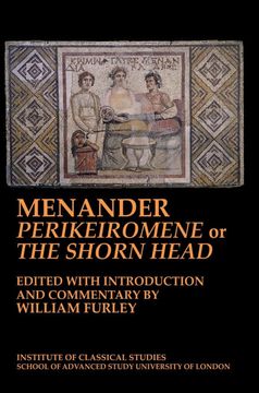 portada Menander 'Perikeiromene' or 'The Shorn Head' (in English)