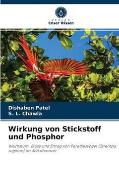 portada Wirkung von Stickstoff und Phosphor (en Alemán)