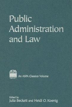 portada public administration and law (en Inglés)
