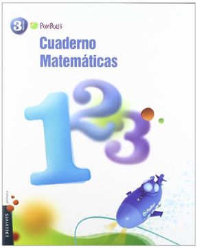 portada Cuaderno 1 de Matematicas 3º Primaria (Pixepolis)