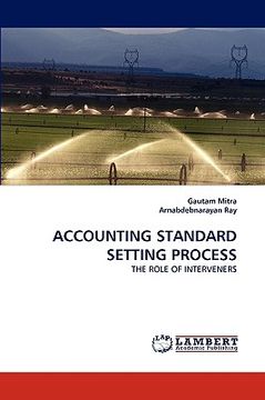 portada accounting standard setting process (en Inglés)