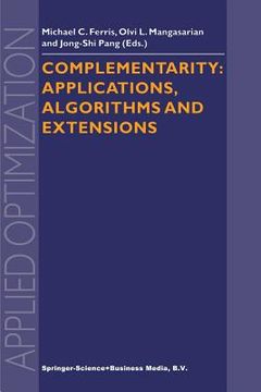 portada complementarity: applications, algorithms and extensions (en Inglés)