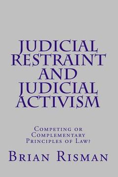 portada Judicial Restraint and Judicial Activism (in English)
