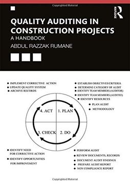 portada Quality Auditing in Construction Projects: A Handbook (en Inglés)