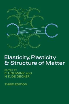 portada Elasticity, Plasticity and Structure of Matter (en Inglés)