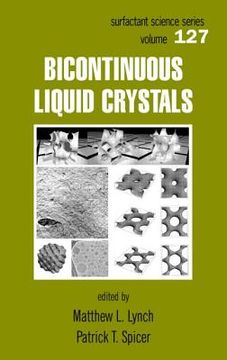 portada bicontinuous liquid crystals (en Inglés)