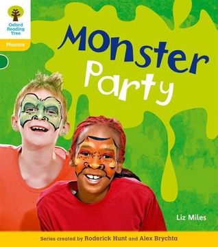 portada Oxford Reading Tree: Level 5: Floppy's Phonics Non-Fiction: Monster Party (in English)