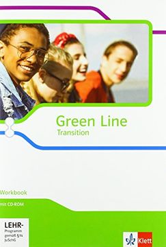 portada Green Line Transition: Workbook mit Cd-Rom Klasse 10 (G8), Klasse 11 (G9) (Green Line Oberstufe. Ausgabe ab 2018) (en Inglés)