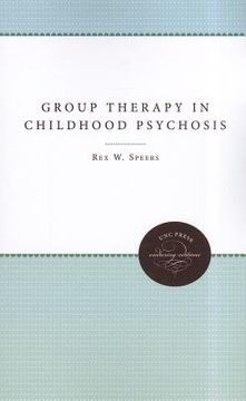 portada group therapy in childhood psychosis (en Inglés)