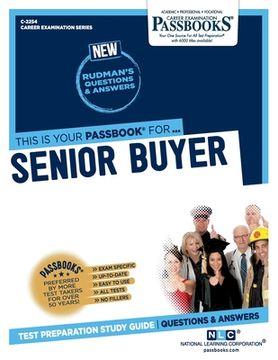 portada Senior Buyer (C-2254): Passbooks Study Guide Volume 2254 (en Inglés)