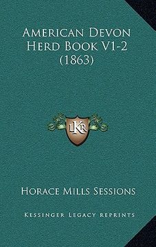 portada american devon herd book v1-2 (1863) (en Inglés)