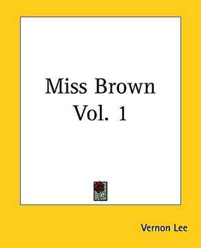 portada miss brown vol. 1 (en Inglés)
