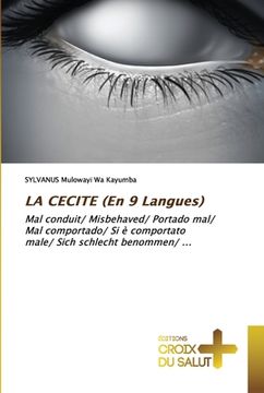 portada LA CECITE (En 9 Langues) (en Francés)