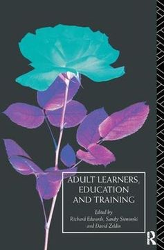 portada Adult Learners, Education and Training (en Inglés)