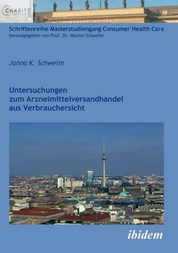 portada Untersuchungen zum Arzneimittelversandhandel aus Verbrauchersicht. (en Alemán)