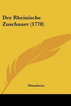 portada der rheinische zuschauer (1778) (en Inglés)