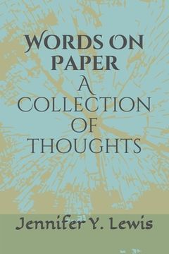 portada Words On Paper: A Collection of Thoughts (in English)