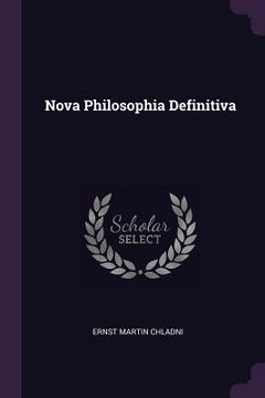 portada Nova Philosophia Definitiva (en Inglés)