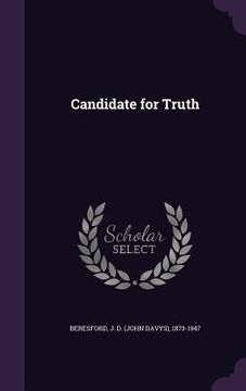 portada Candidate for Truth (in English)