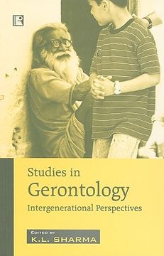 portada studies in gerontology: intergenerational perspectives (en Inglés)