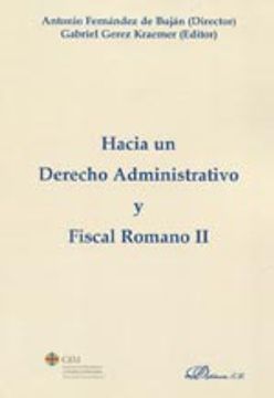 portada Hacia Un Derecho Administrativo Y Fiscal Romano Ii