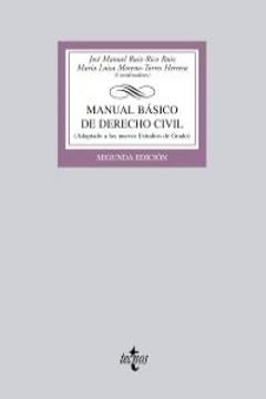 portada Manual Basico De Derecho Civil