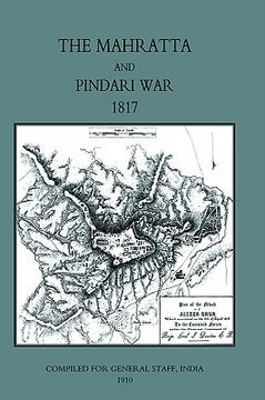 portada mahratta and pindari war (india 1817) (en Inglés)