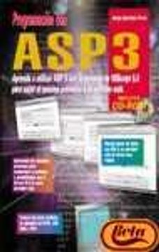 portada Programacion con Asp3 (Incluye Cd-Rom) (in Spanish)