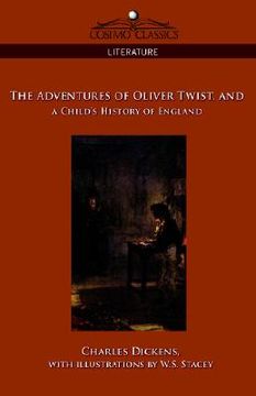 portada the adventures of oliver twist and a child's history of england (en Inglés)