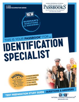 portada Identification Specialist (C-2294): Passbooks Study Guide Volume 2294 (en Inglés)