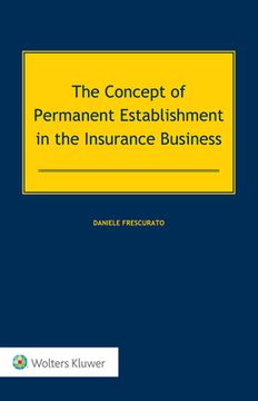 portada The Concept of Permanent Establishment in the Insurance Business (en Inglés)