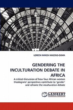 portada gendering the inculturation debate in africa (en Inglés)