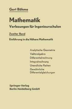 portada Einführung in die Höhere Mathematik (Mathematik Vorlesungen für Ingenieurschulen) (German Edition)