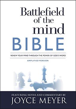 portada Battlefield of the Mind Bible: Renew Your Mind Through the Power of God's Word (in English)