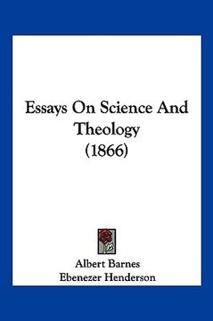 portada essays on science and theology (1866) (in English)