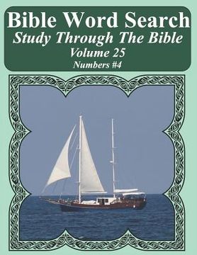 portada Bible Word Search Study Through The Bible: Volume 25 Numbers #4 (en Inglés)